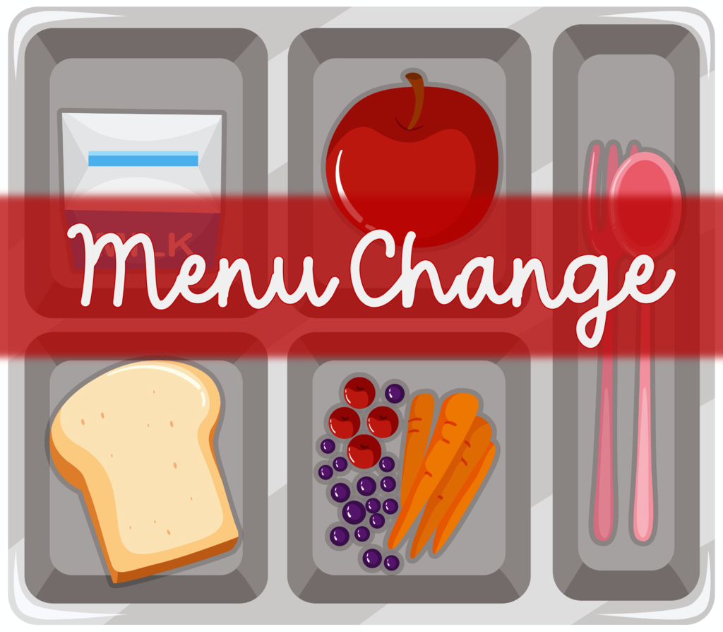 menu change