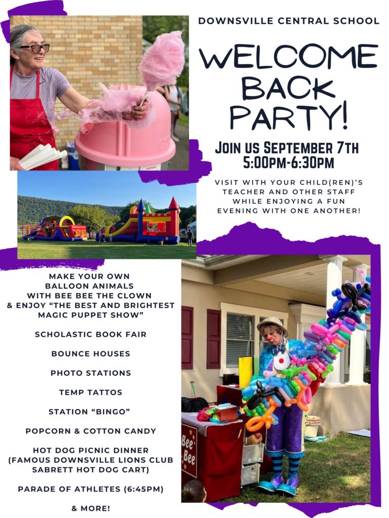 welcome back party 
